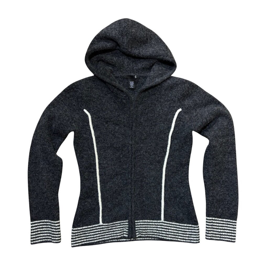 TJMaxx / Marshall’s Wool Blend Sweater Cardigan Hoodie - Size Medium